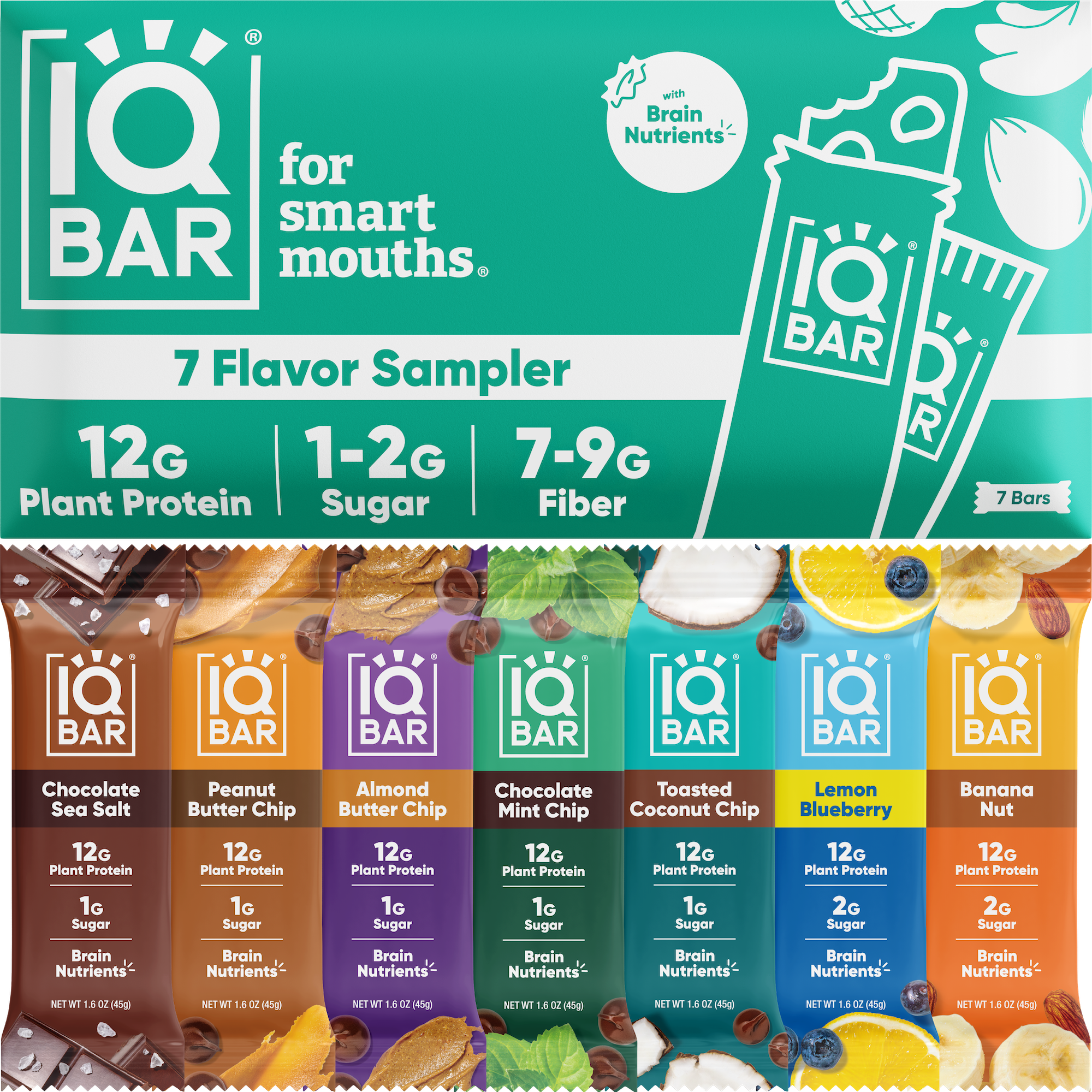 smart bar vape IQBAR Vegan Protein Bars