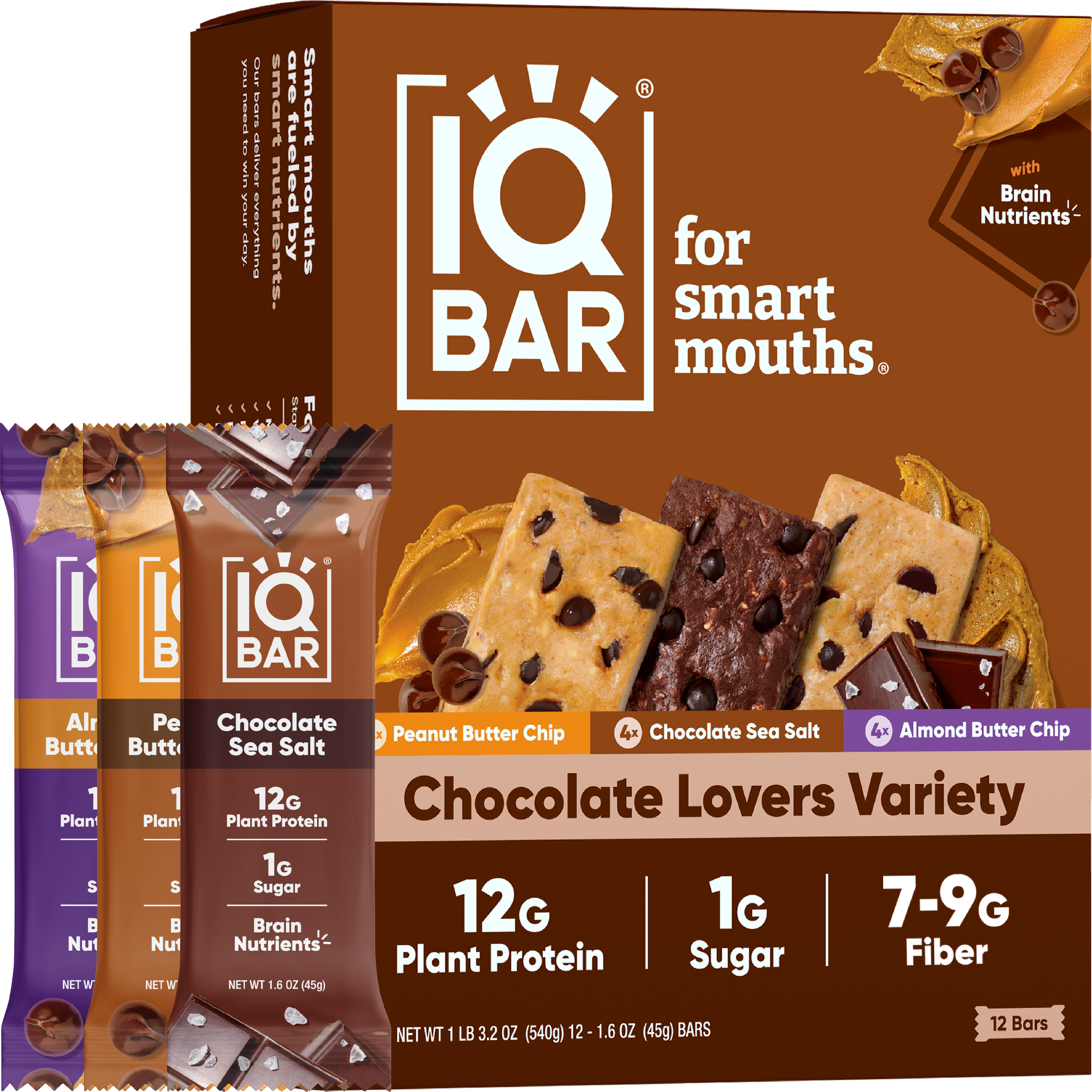 Chocolate Lovers Variety (12 Bars)