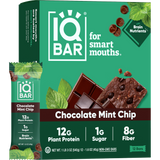 IQBAR Chocolate Mint Chip protein bar