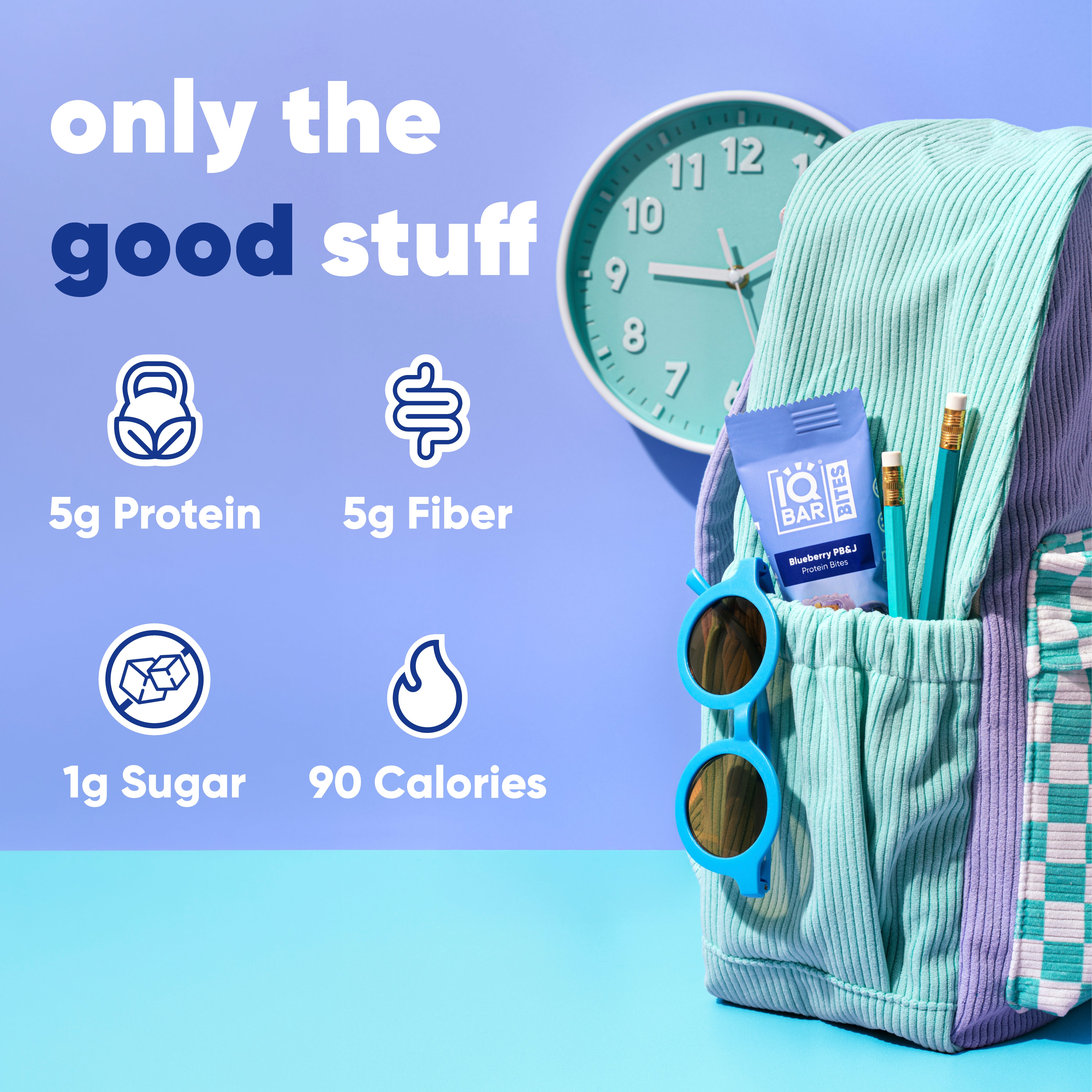 IQBAR Bites PB&J Variety Pack