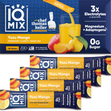 IQMIX Yuzu Mango electrolyte powder — 20 sticks, co-developed with Chef Thomas Keller