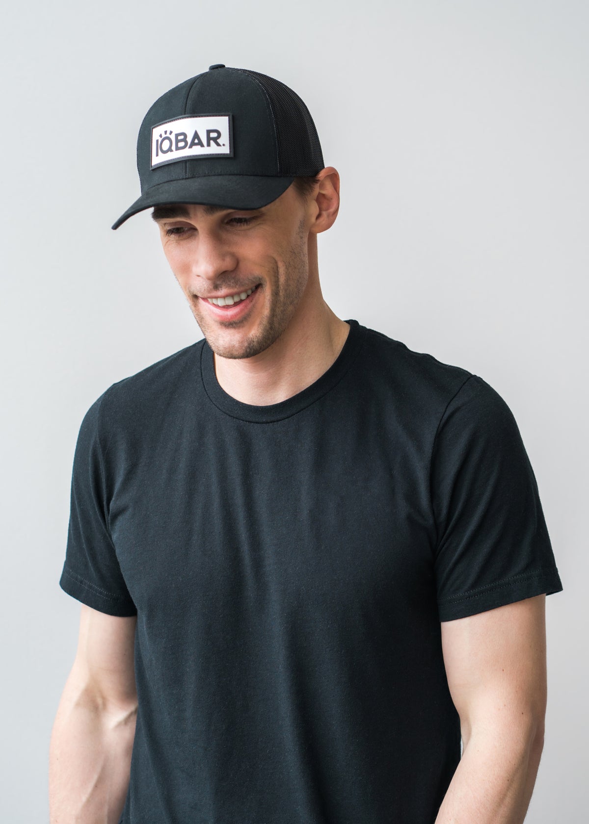 IQBAR Rubber Patch Trucker Hat