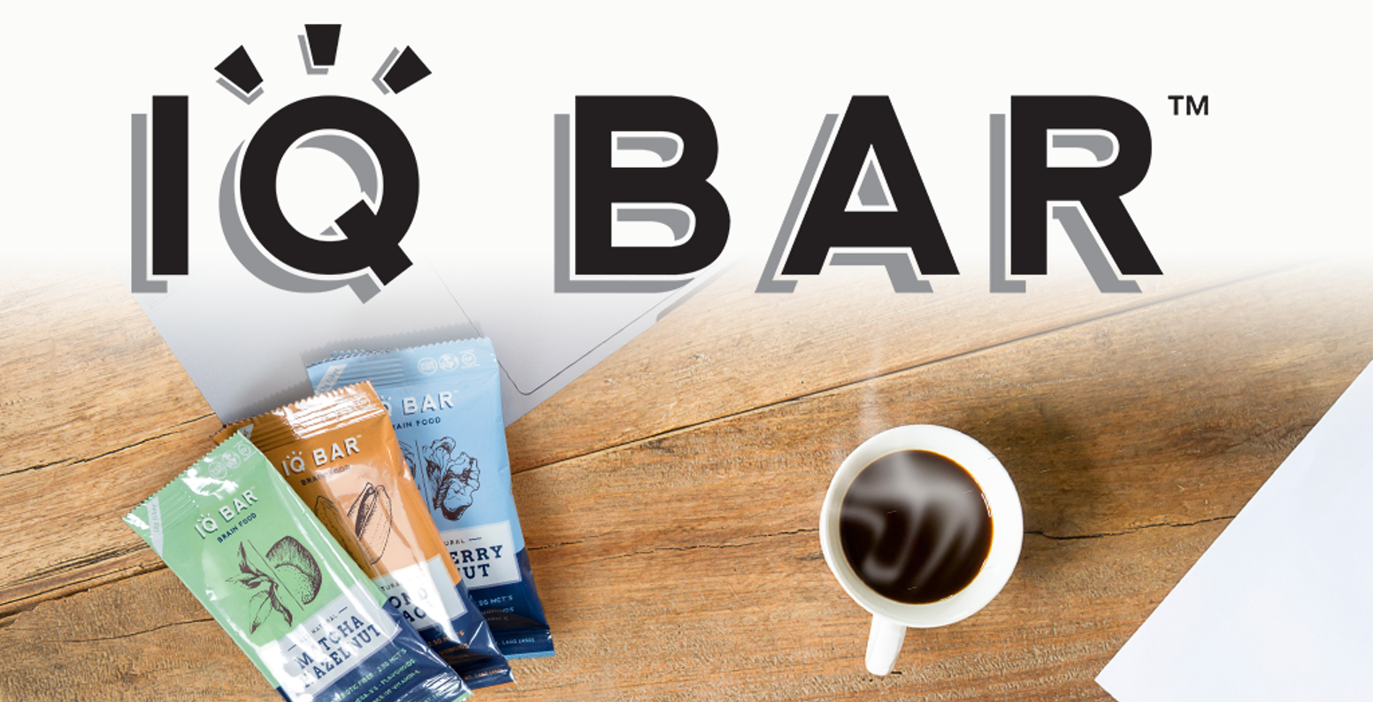 “Brain Food” Startup IQ Bar Triples Its Kickstarter Goal in Two Weeks