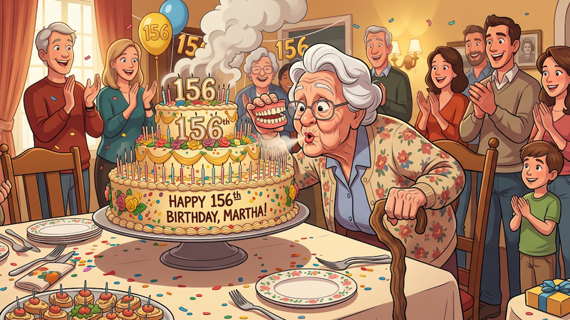 🧬 156-year-olds 🙄 Trusty eyes 💨 Why we sigh