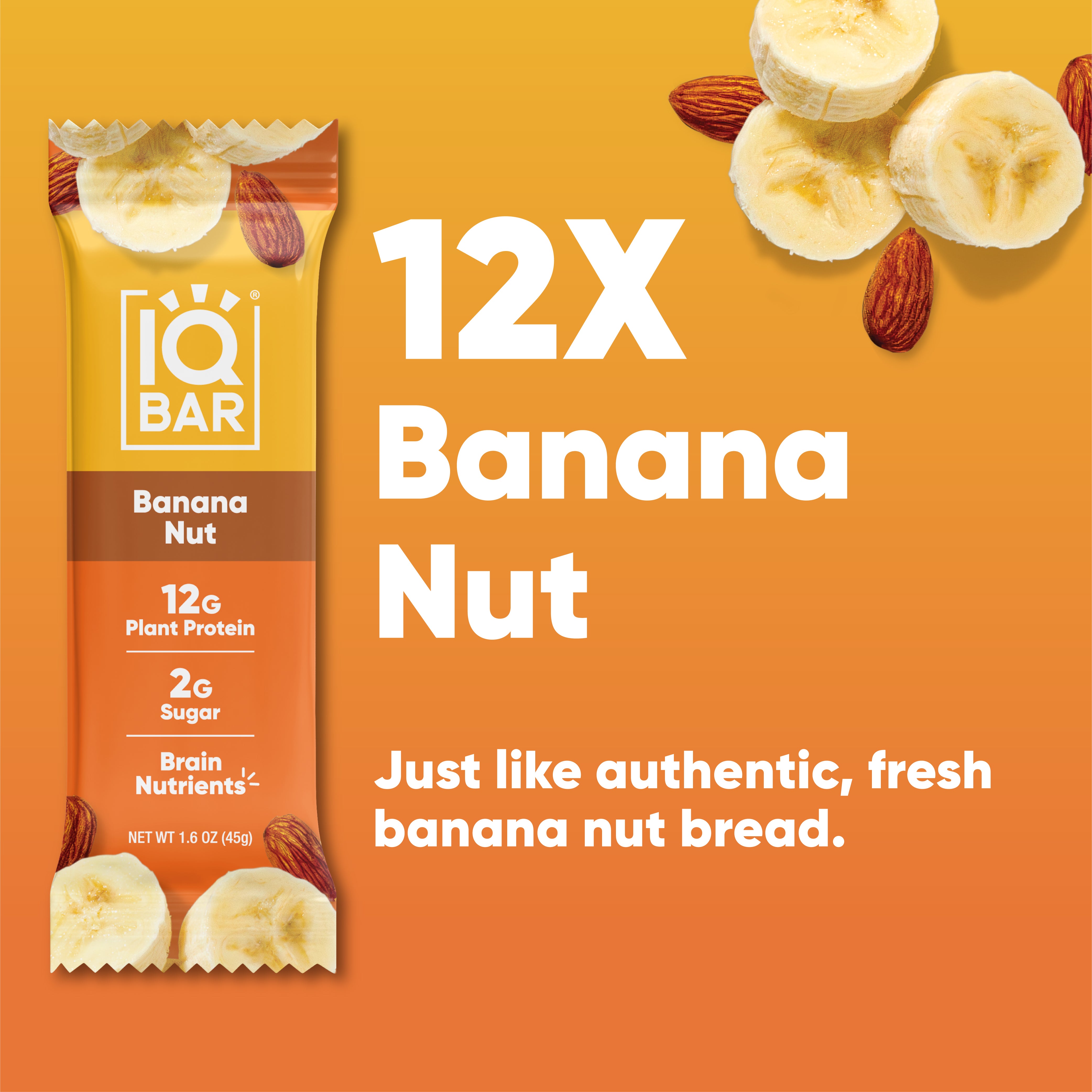 Banana Nut (12 Bars)