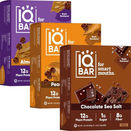 IQBAR Chocolate Lovers Bundle — 36 protein bars