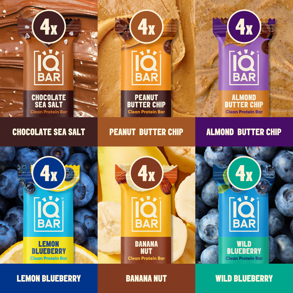 Chocolate Lovers & Fruit Lovers (24 Bars)