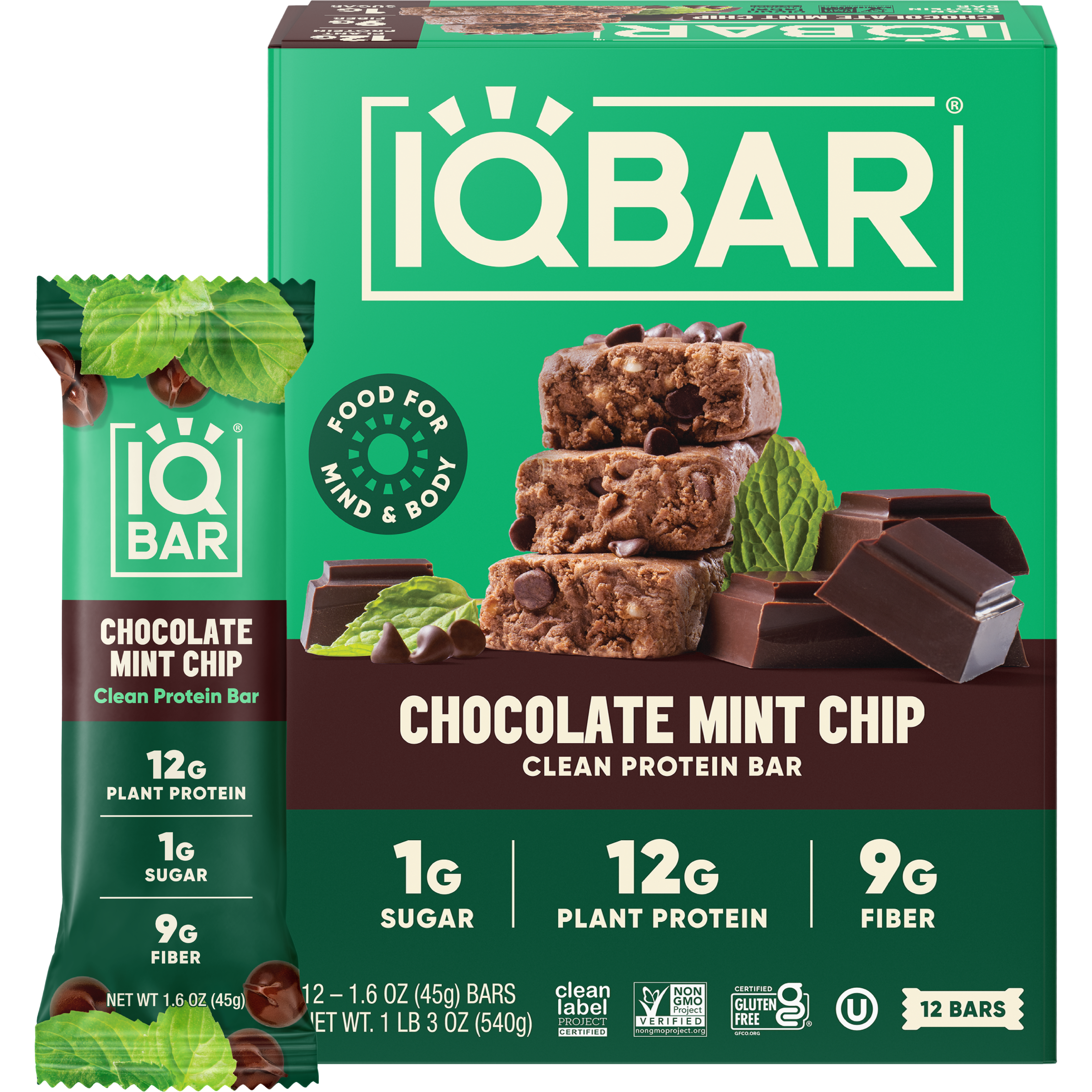 Chocolate Mint Chip (12 Bars)