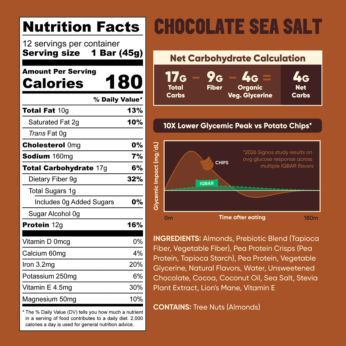 Chocolate Sea Salt (12 Bars)