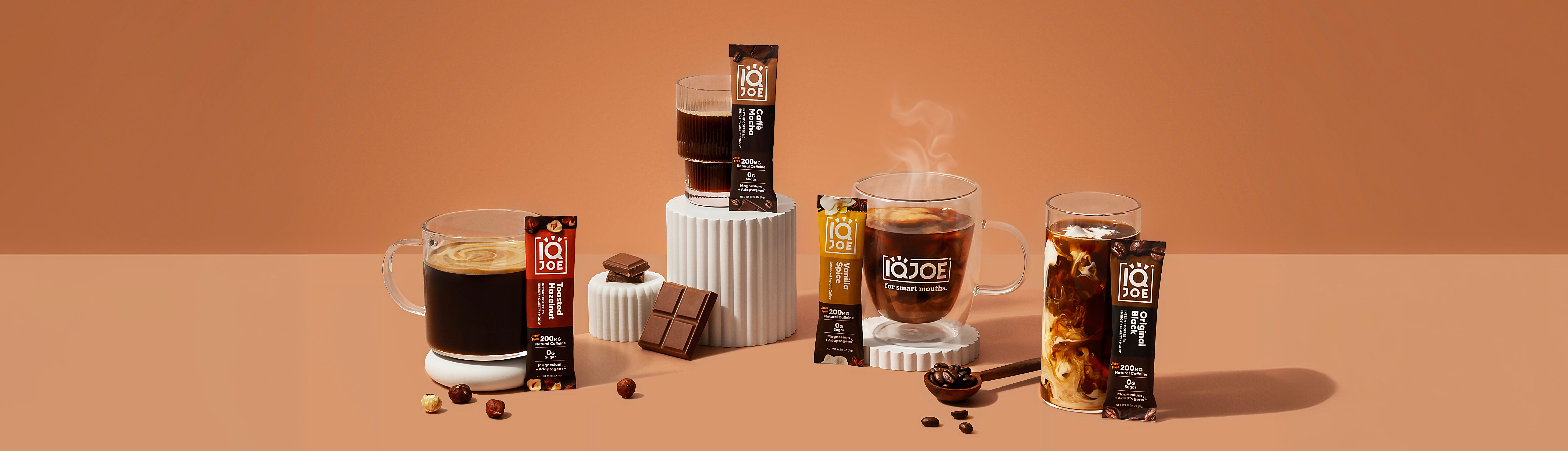IQJOE® Adaptogen Coffee, Lion's Mane Mushroom & Magnesium L-Threonate