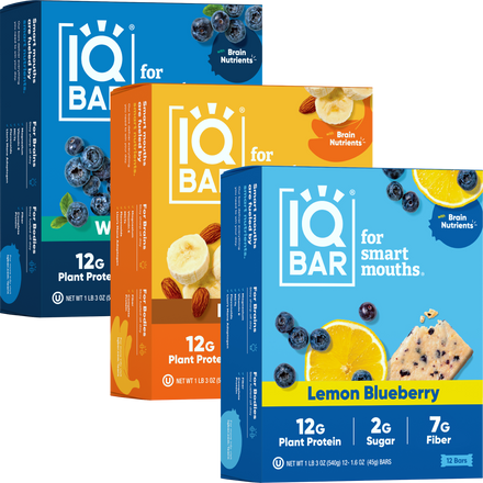 IQBAR Fruit Lovers Bundle — 36 protein bars