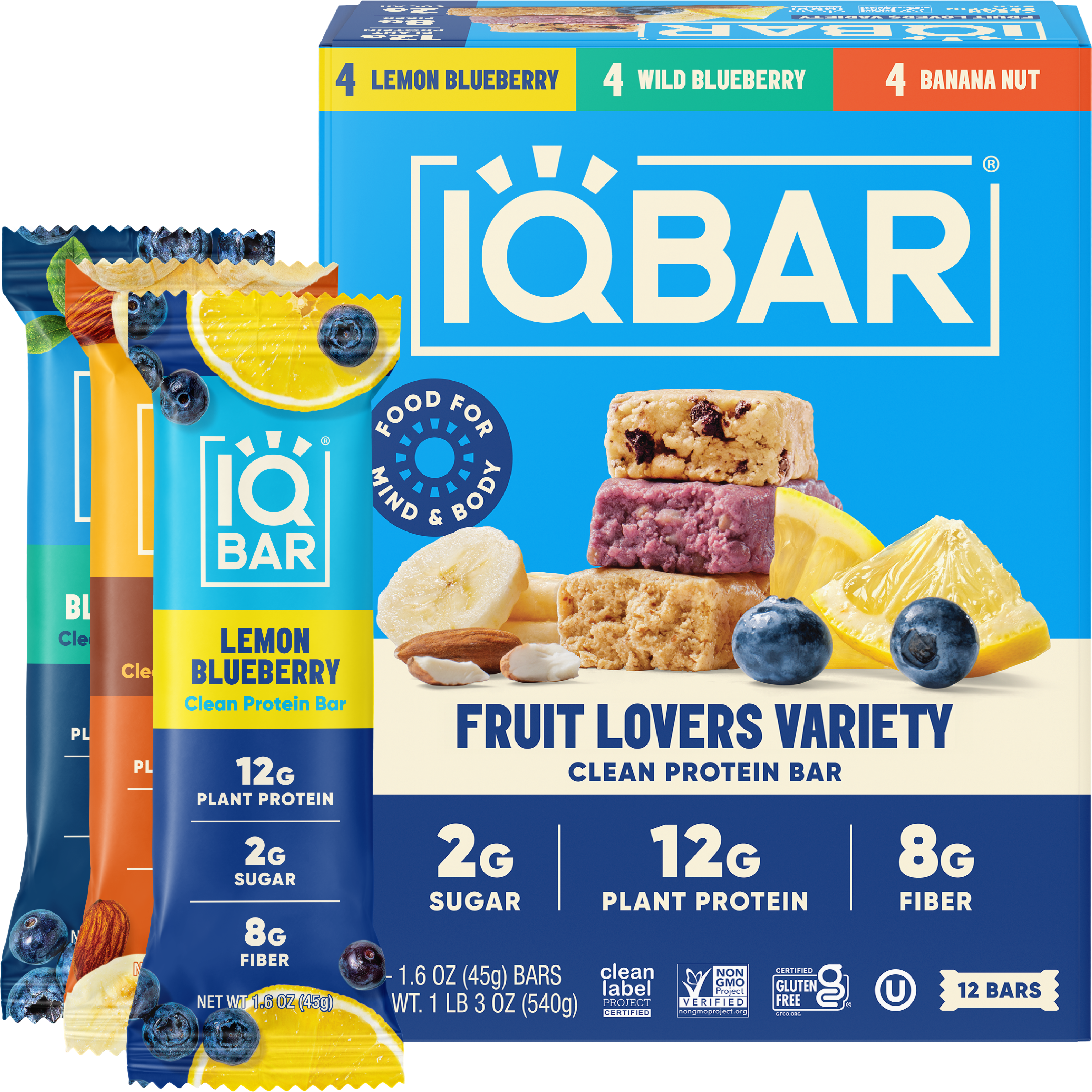 Fruit Lovers Variety (12 Bars)