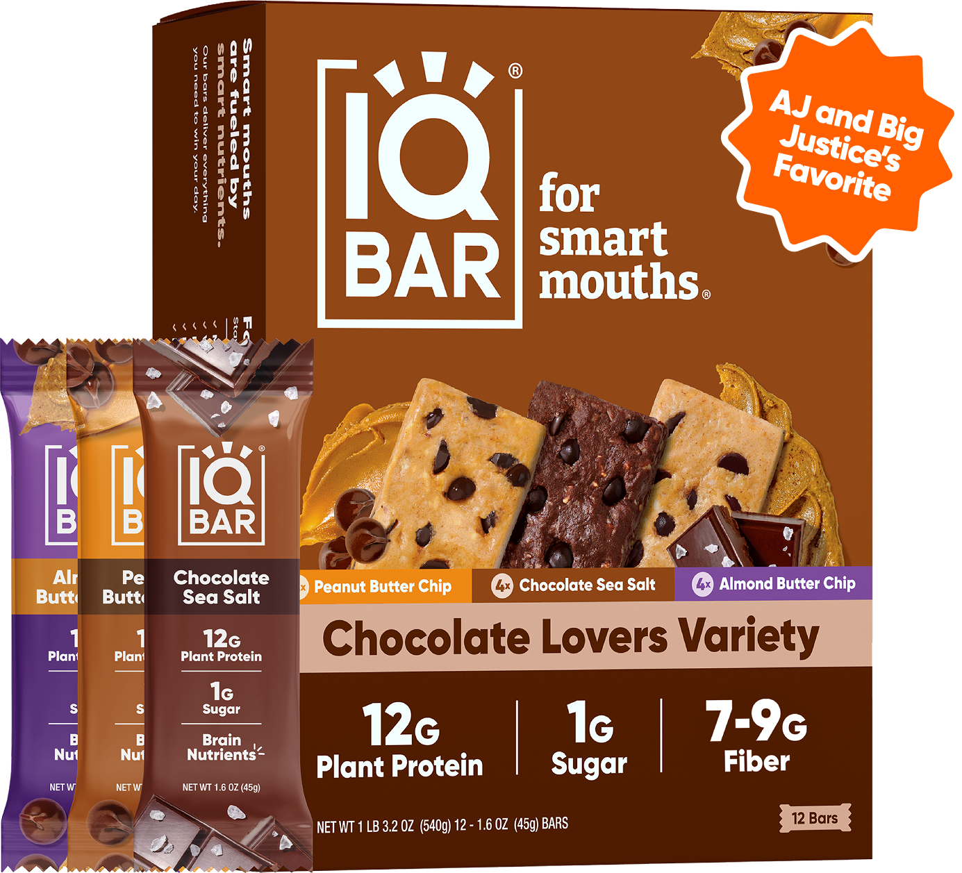 Chocolate Lovers Variety (12 Bars)