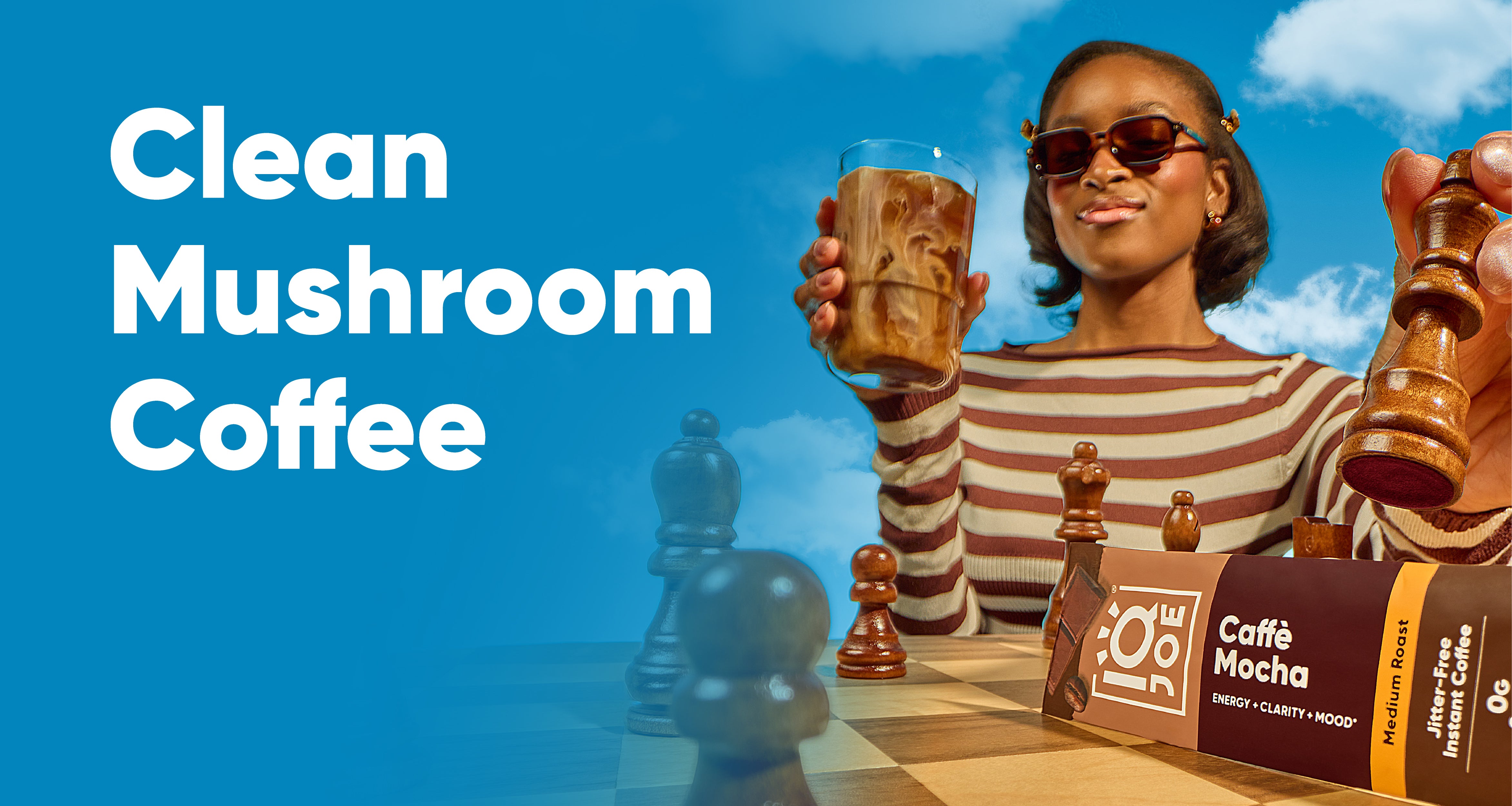 Clean mushroom coffee