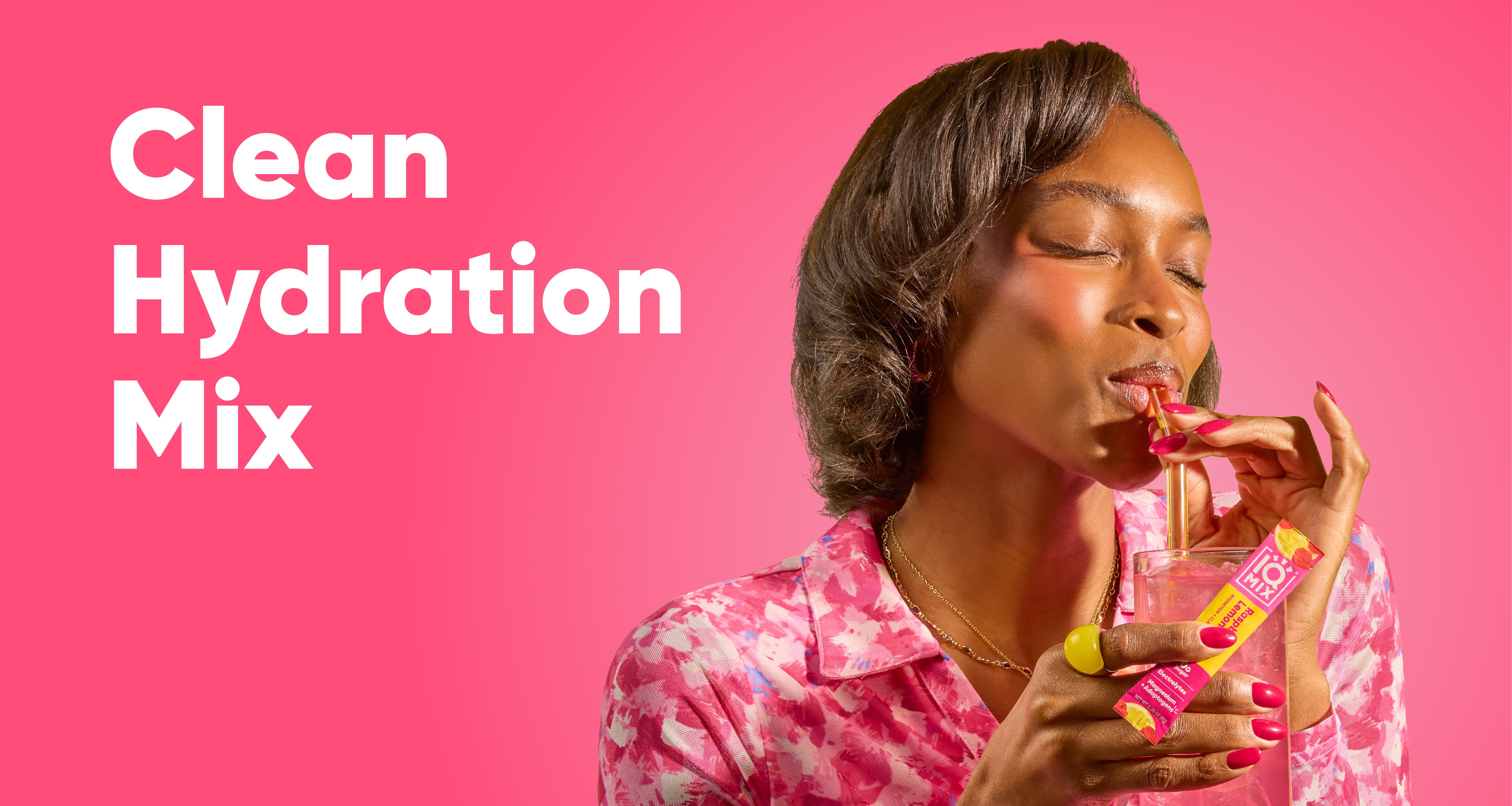 Clean hydration mix
