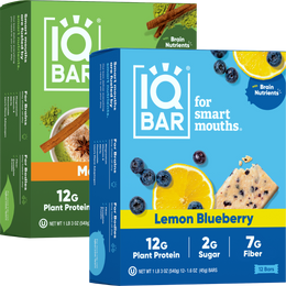 Lemon Blueberry & Matcha Chai (24 Bars)