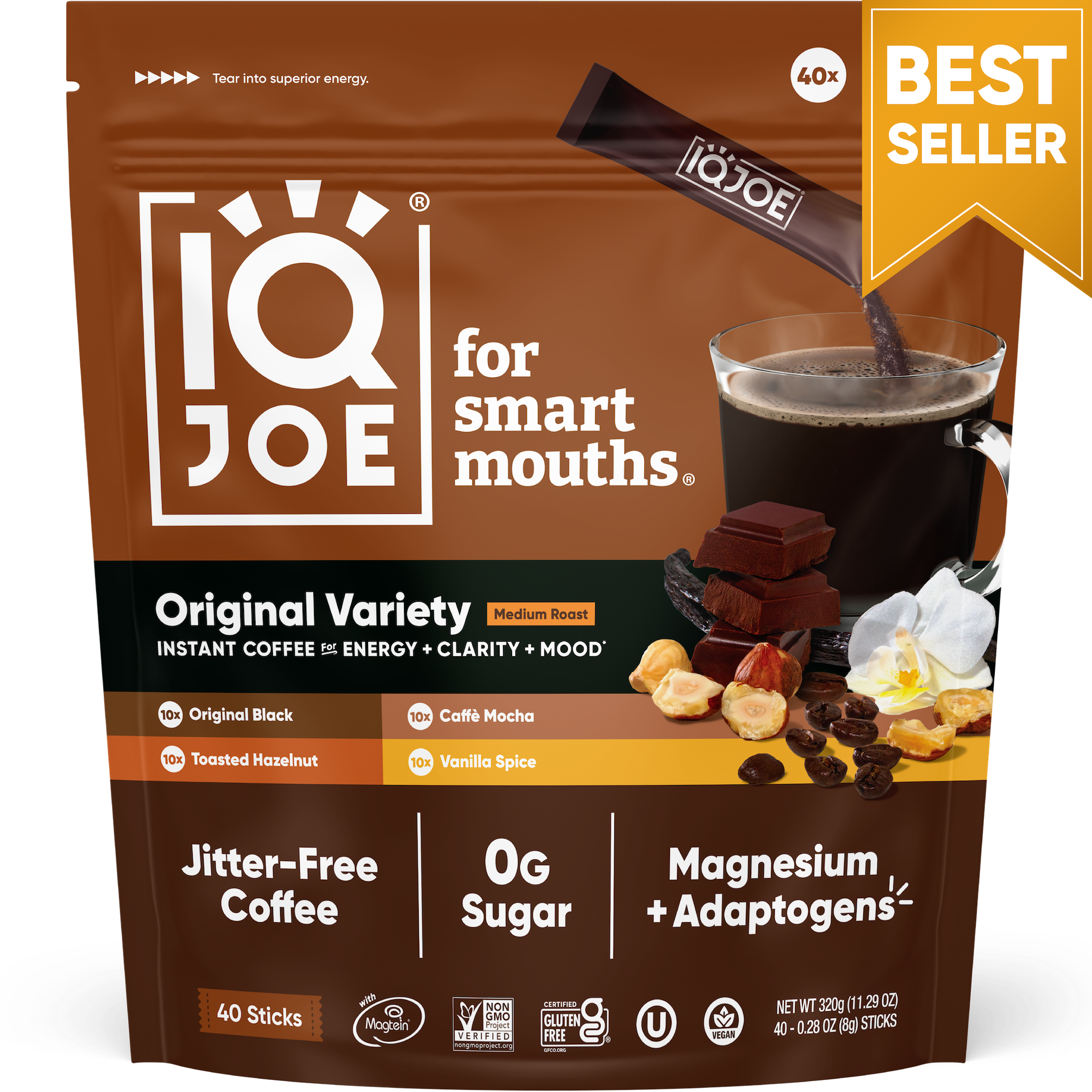 IQJOE Variety Pack (40 Sticks)