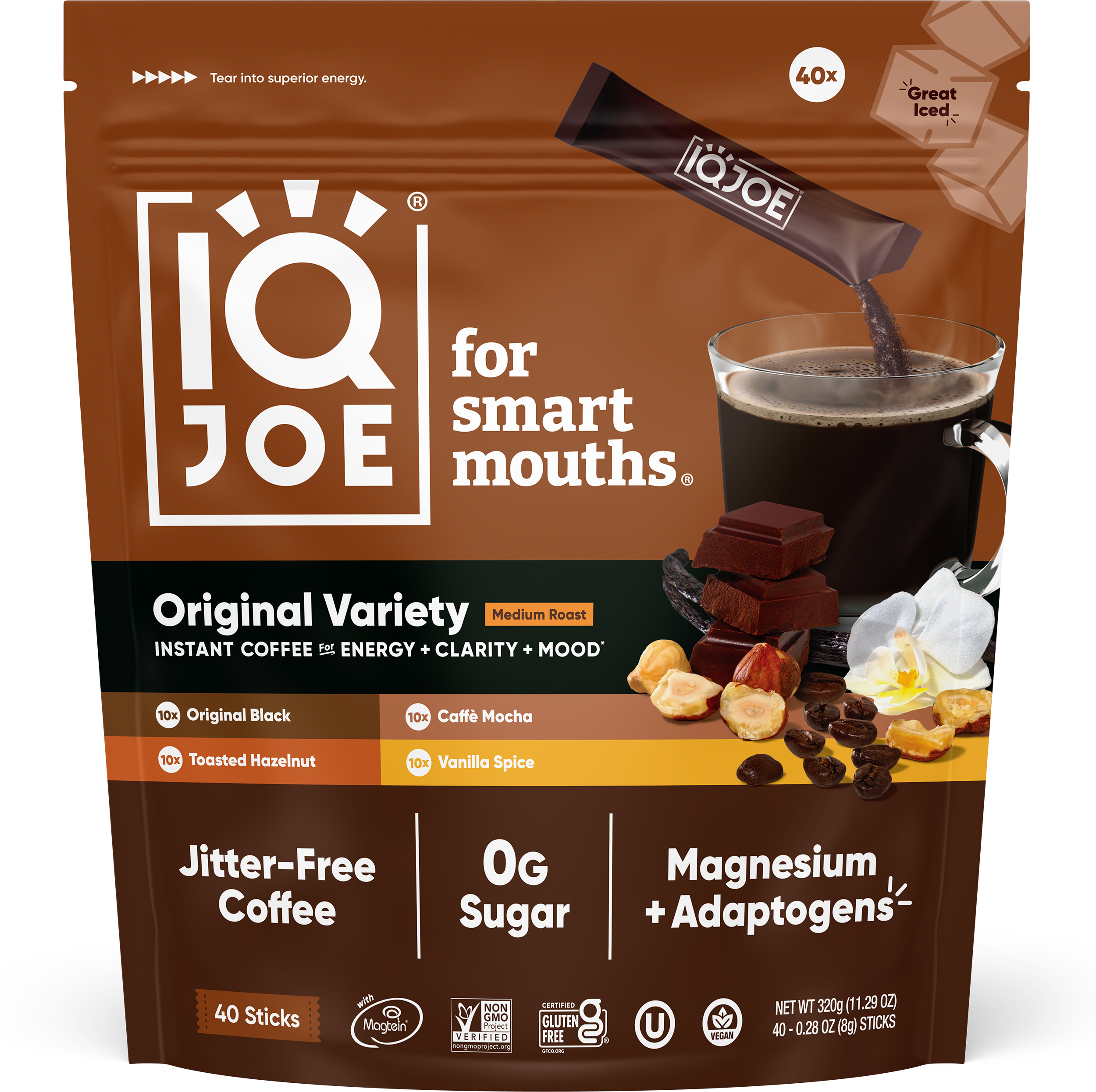 IQJOE Original Variety (40 Sticks)