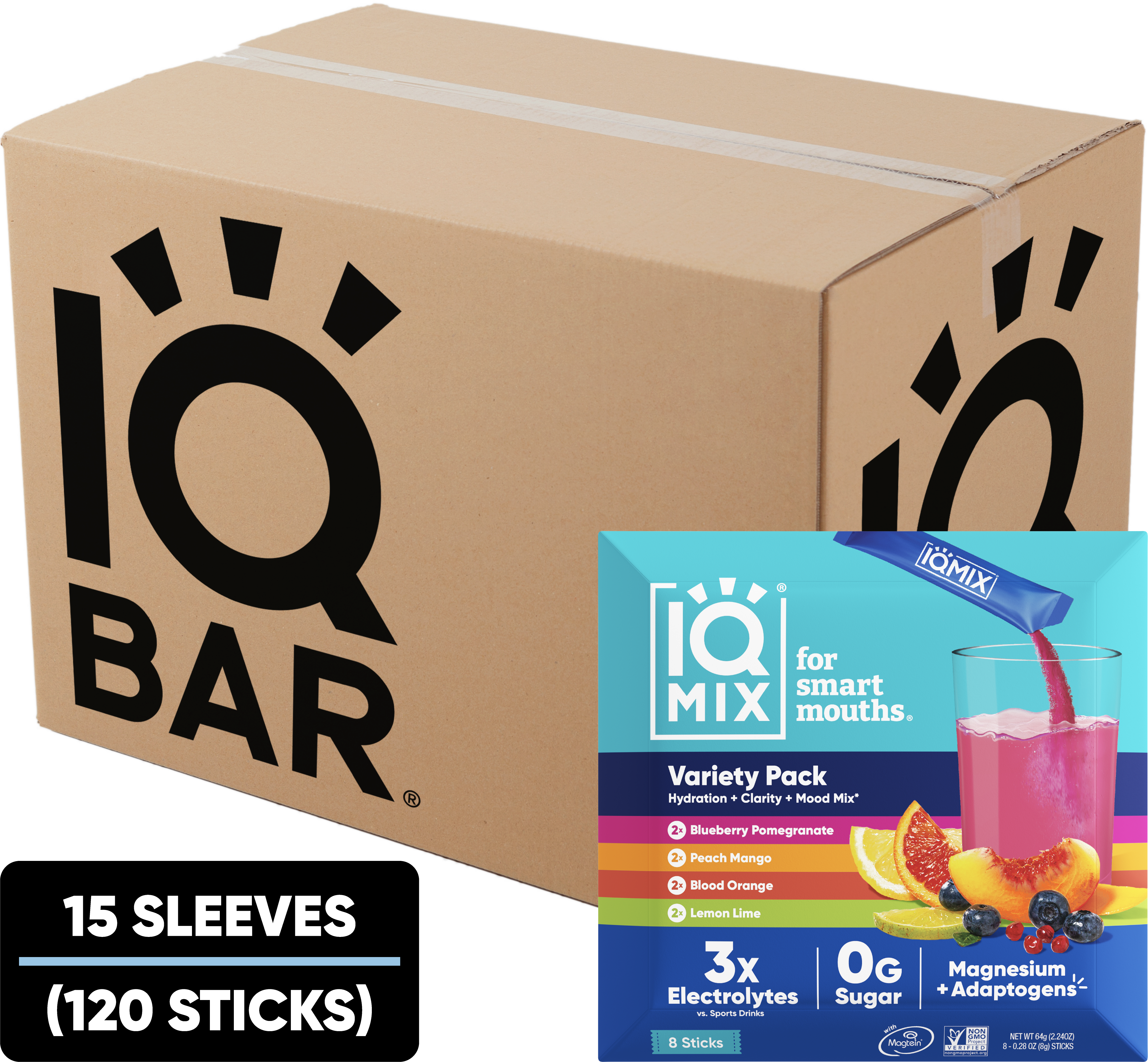 IQMIX 8 Stick Sampler Case (120 Sticks)
