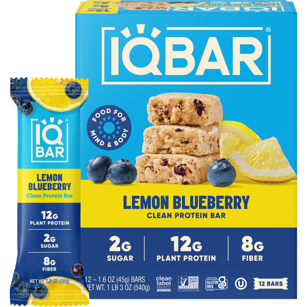 Lemon Blueberry (12 Bars)