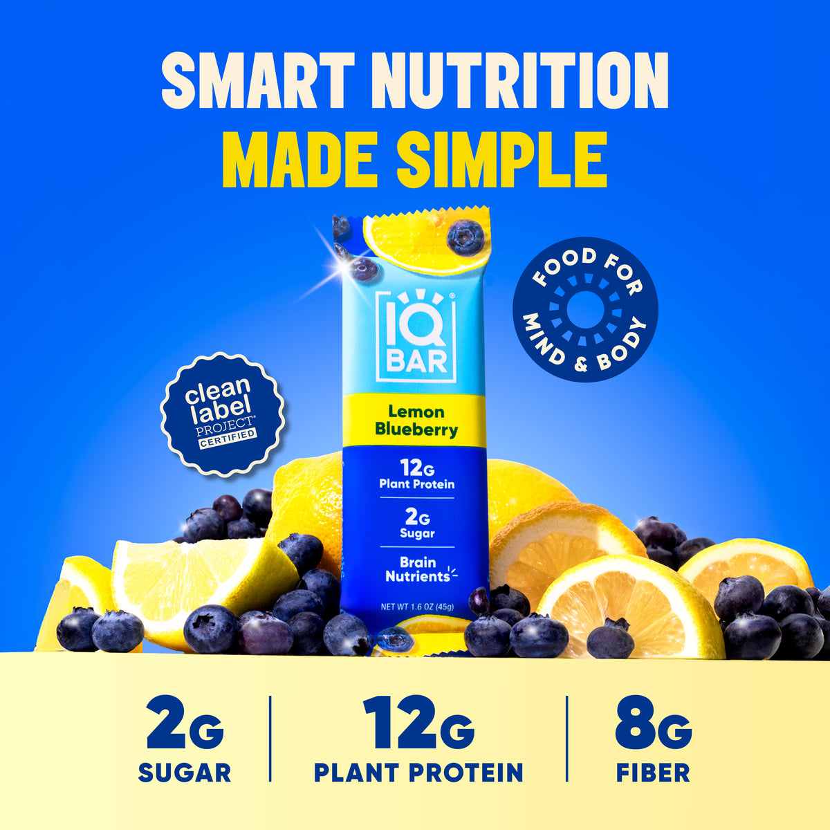 Lemon Blueberry (12 Bars)