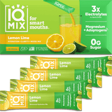 IQMIX Lemon Lime electrolyte powder — 20 sticks