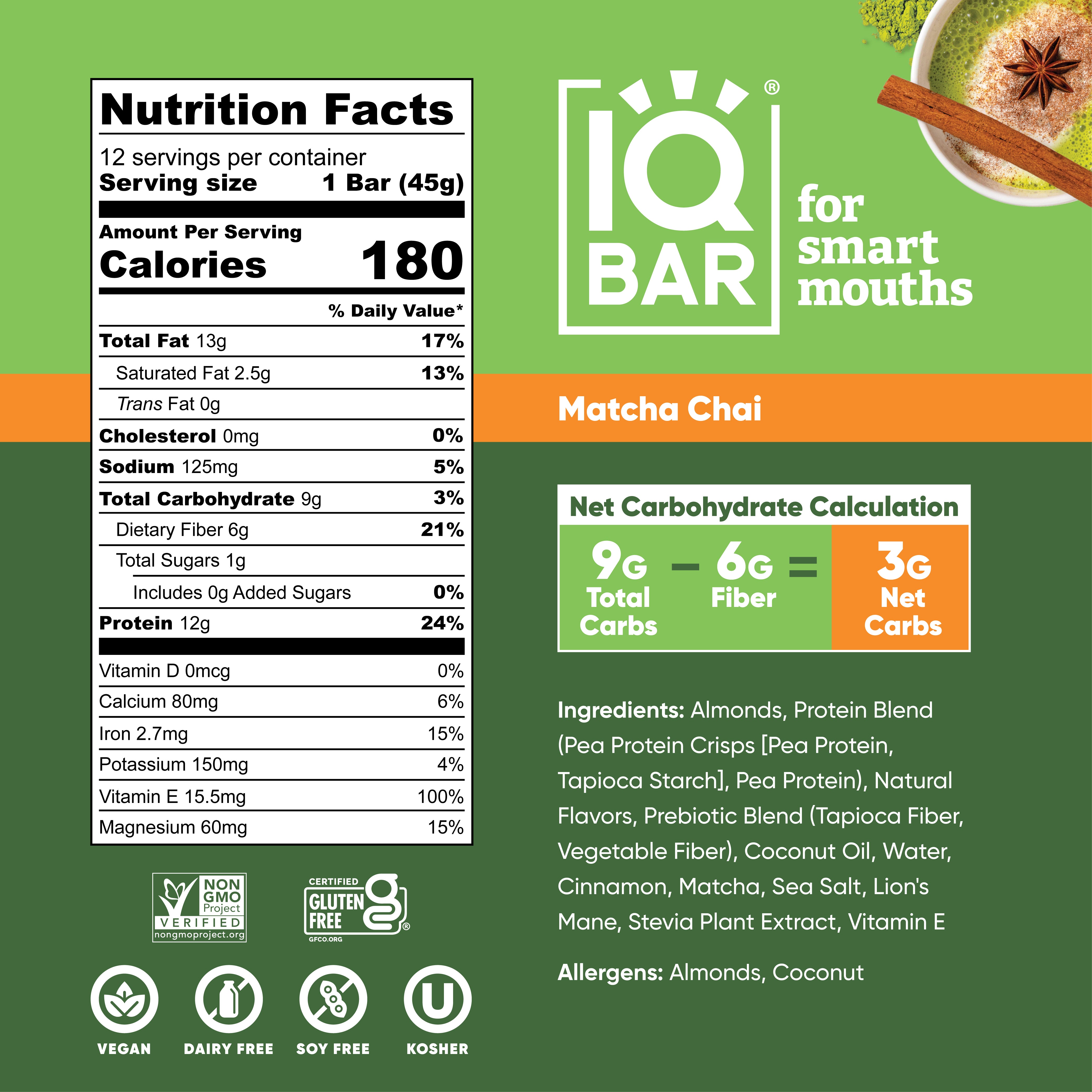 Keto Matcha 100% Japanese Matcha Nutrition Facts - Eat This Much