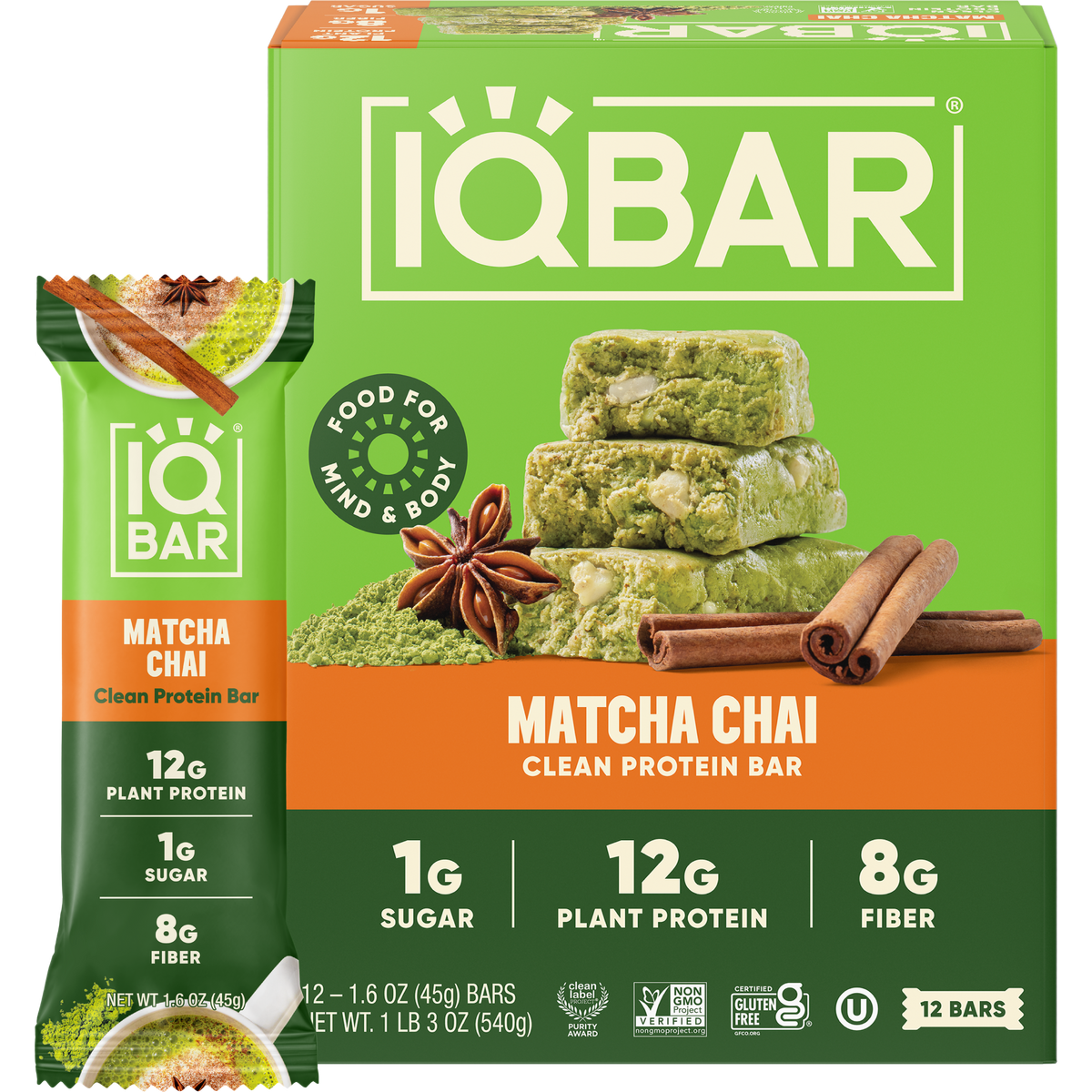 Matcha Chai (12 Barras)