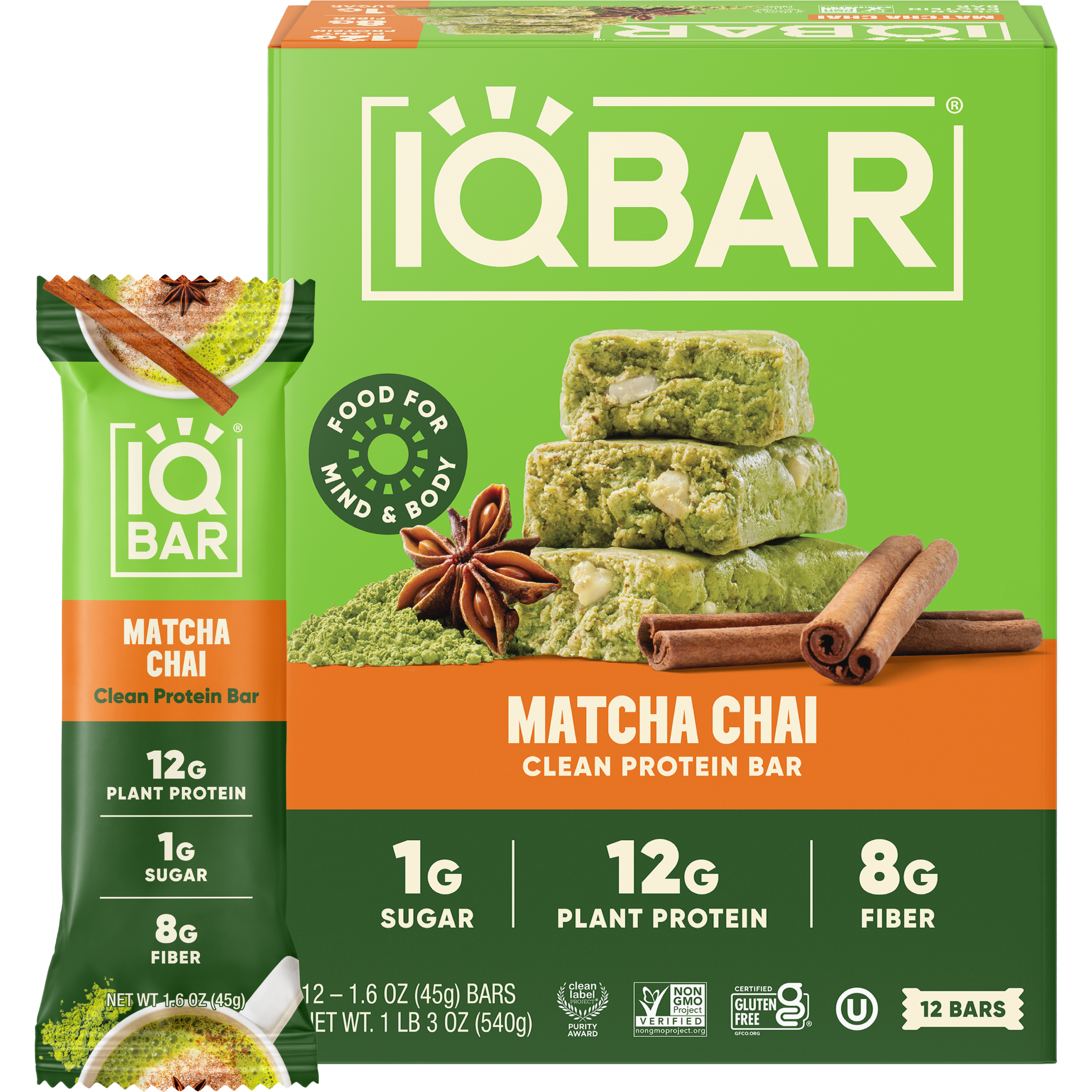 Matcha Chai (12 Bars)