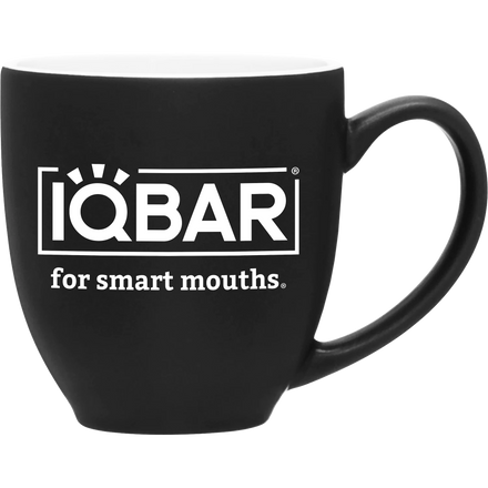 IQBAR Ceramic Mug with bold logo