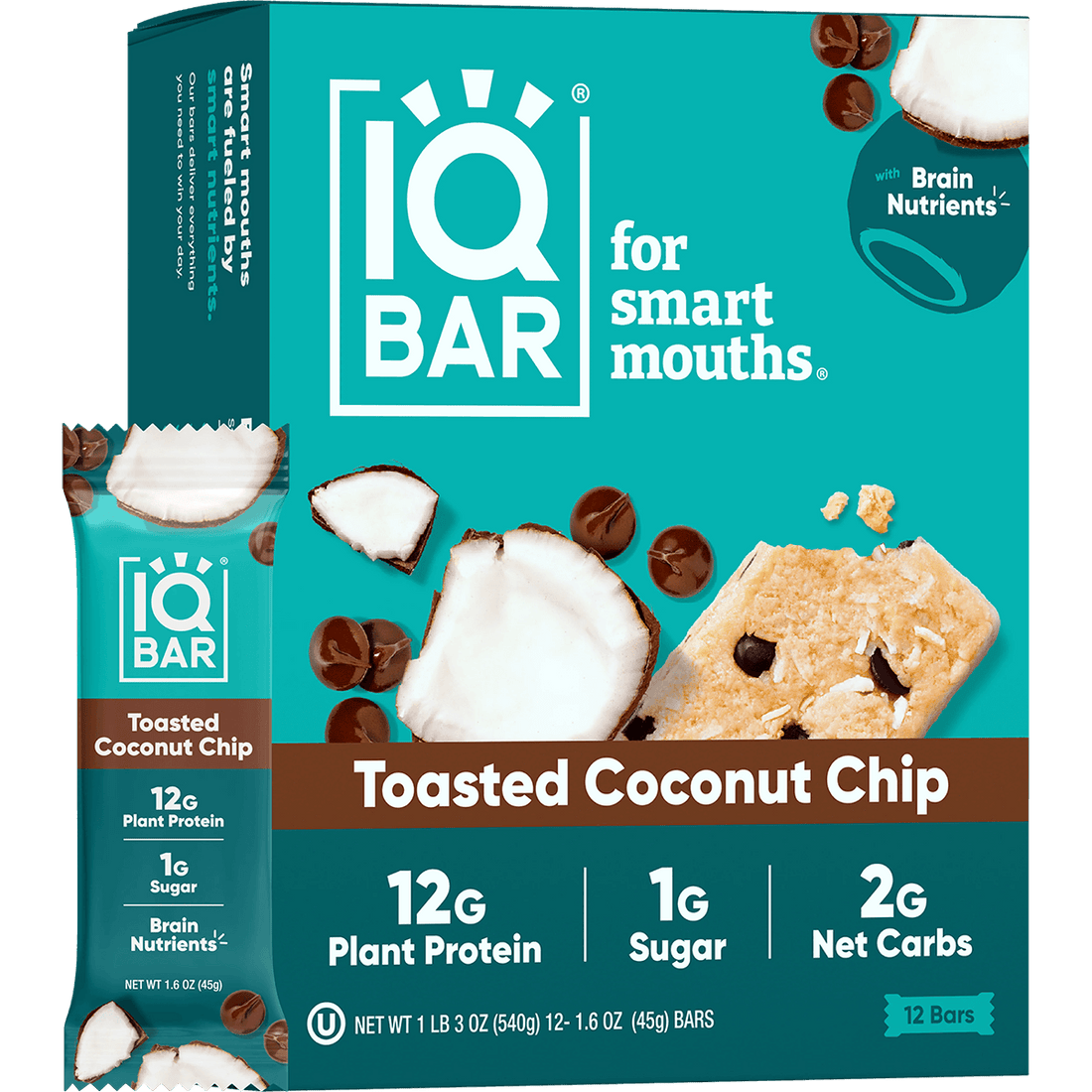 Toasted Coconut Chip Top Rated Vegan Keto Bar
