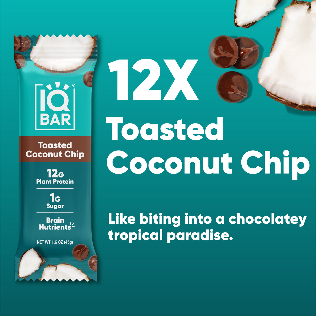 Toasted Coconut Chip Top Rated Vegan Keto Bar